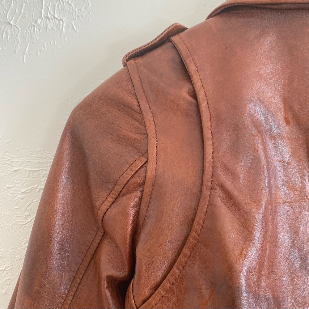 the sway crop leather Moto jacket • xs - Picture 15 of 16